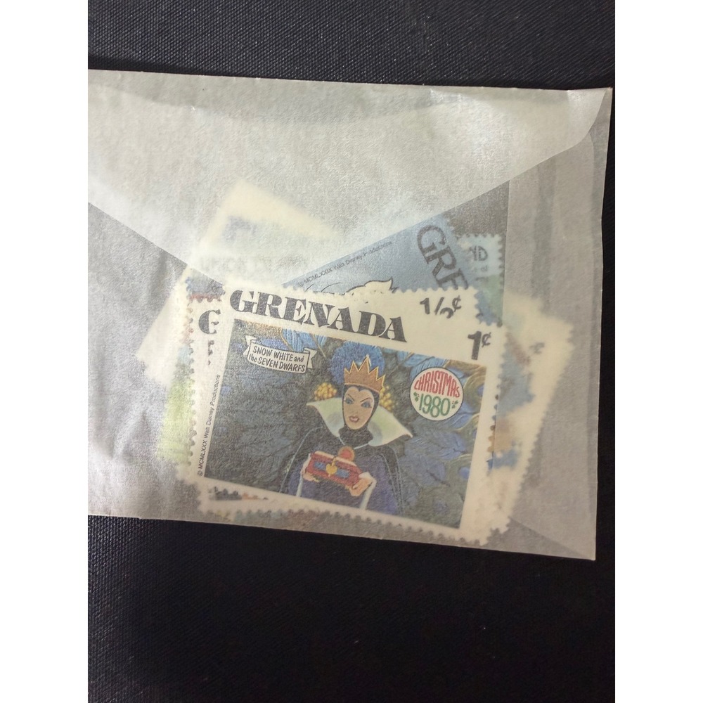Disney Postage Stamp Lot OS Multicolor NEW Vintage Grenada Antigua Sets - Picture 5 of 6